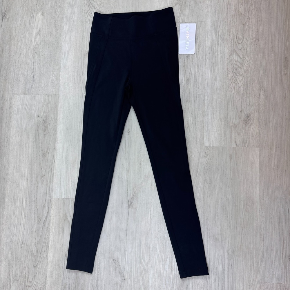 Athleta Delancey Skyline Tight Womens XXS Black $99‎